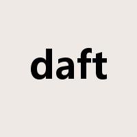 daft是什么意思