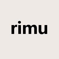 rimu是什么意思