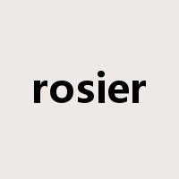 rosier是什么意思