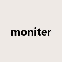 moniter是什么意思