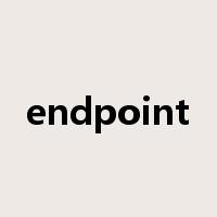 endpoint是什么意思