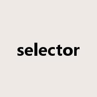 selector是什么意思
