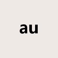 au是什么意思