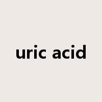 uric acid是什么意思