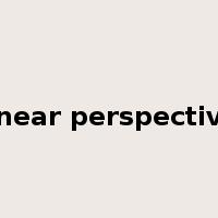 linear perspective是什么意思