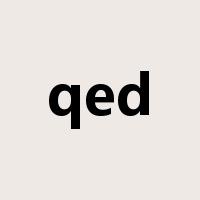 qed是什么意思