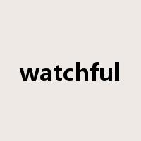 watchful是什么意思