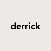 derrick是什么意思