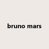 bruno mars是什么意思