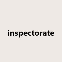 inspectorate是什么意思