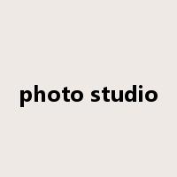 photo studio是什么意思
