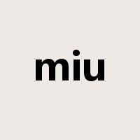 miu是什么意思