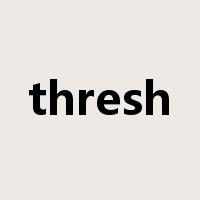 thresh是什么意思