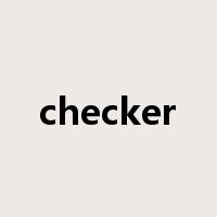 checker是什么意思