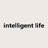 intelligent life是什么意思