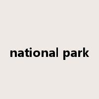 national park是什么意思