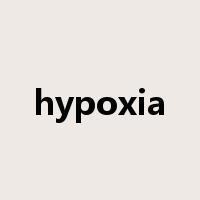 hypoxia是什么意思