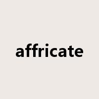 affricate是什么意思
