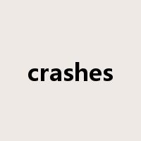 crashes是什么意思