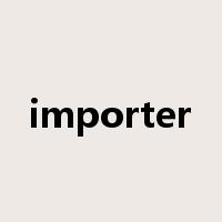 importer是什么意思