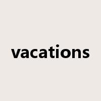 vacations是什么意思