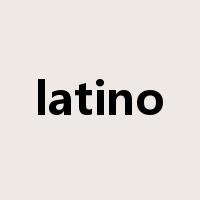 latino是什么意思