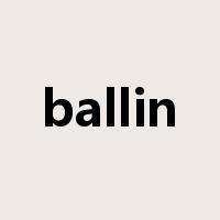 ballin是什么意思