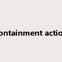containment action是什么意思