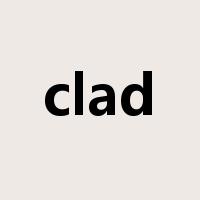 clad是什么意思