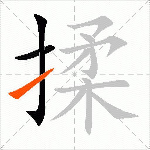 揉