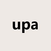 upa是什么意思