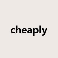 cheaply是什么意思