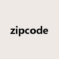 zipcode是什么意思