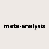 meta-analysis是什么意思