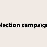 election campaign是什么意思