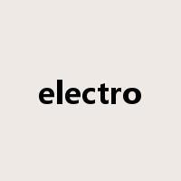 electro是什么意思