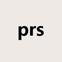 prs是什么意思