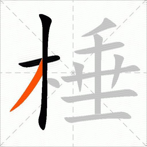 棰