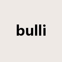 bulli是什么意思