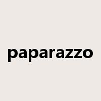 paparazzo是什么意思
