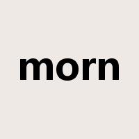 morn是什么意思
