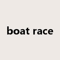 boat race是什么意思
