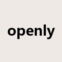 openly是什么意思