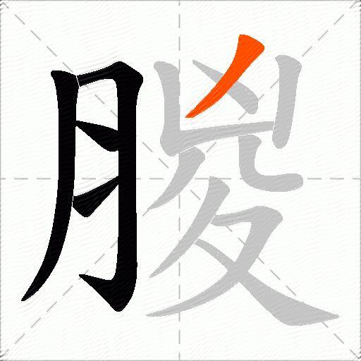 朡