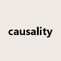causality是什么意思