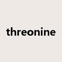 threonine是什么意思