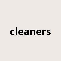 cleaners是什么意思
