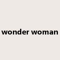 wonder woman是什么意思