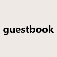 guestbook是什么意思