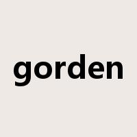 gorden是什么意思